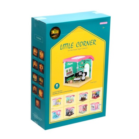 Toy "furniture for dolls" with light, with accessories, mix-7