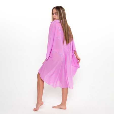 Tuniki beach female, purple color, size 50-6