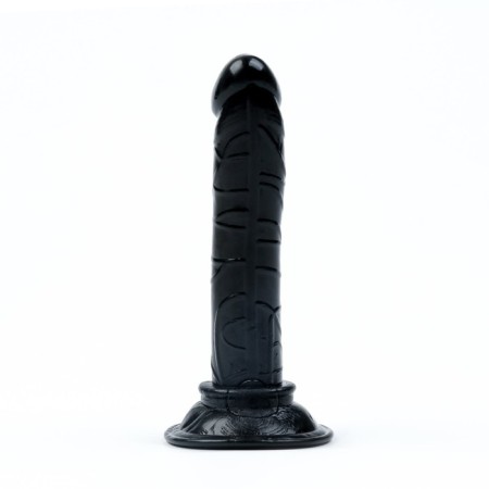 Falloimitator Realist Oka-Khpoki, on the suction cup, anal, gel, 12 x 2.5 cm, black-3
