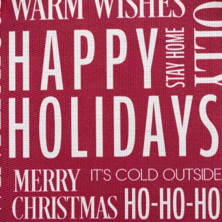 New Year's napkin on the table "Happy Holidys", 40x29 cm-2