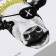 Sticker Plastic Interior color "Stylish cow" 28.3x39 cm