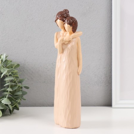 Polystone souvenir "Two sisters" 25.5x5x8 cm-3