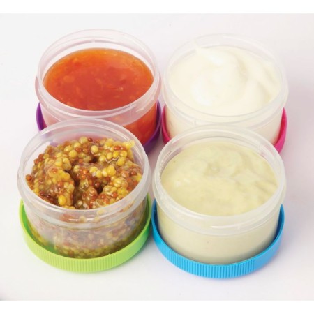 Sistema to-go refueling containers, 35 ml x 4 pcs., Mix color-5