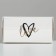Box for confectionery with PVC lid Love, 11.5 x 11.5 x 6 cm