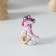 Polystone souvenir "Snake with a hill" mix 2.5x2.5x4 cm