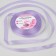 Satin tape, 10 mm × 23 ± 1 m, color pale lilac No. 44