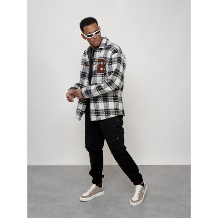Male windbreaker, size 52, light-gray color-12