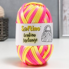 Knitted yarn 95% cotton, 5% Elastan 