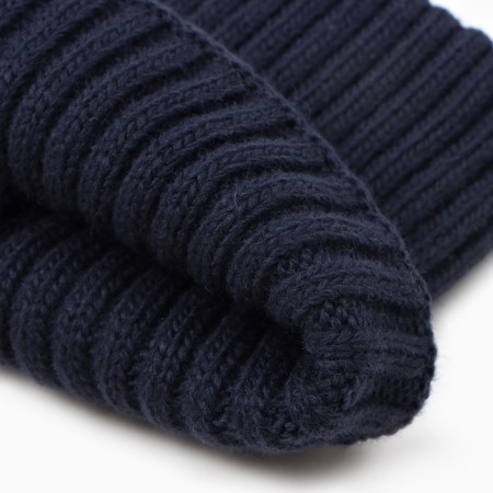 Kit for children (hat, snood), blue color, size 52-54-2