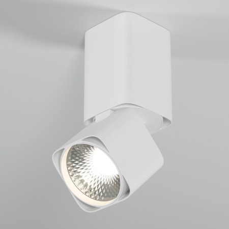 Lamp ceiling Elektrostandard, Cubus LED 10 W, 55x55x140 mm, IP20, white color