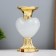 Lava-lamp "Heart" LED 2W from batteries 3haa gold 12.5x10x20.5 cm