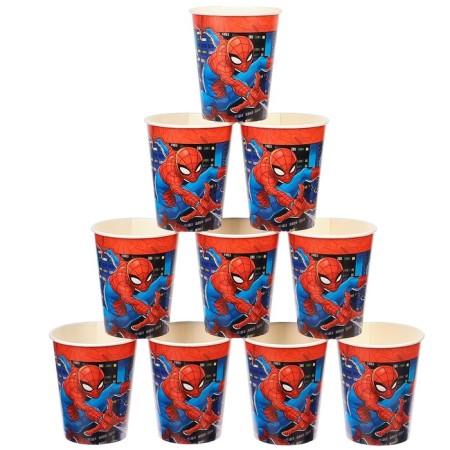 Paper glass "Happy Birthday!", 250 ml, Spider-Man-3