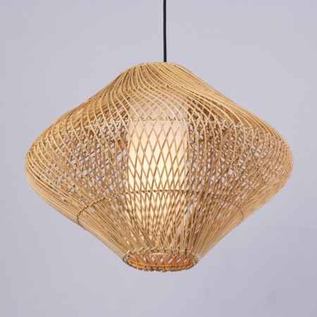 Ceiling Lamp from Rotan "Bow" 1x120W, E27, 50x50x38 cm-2
