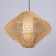 Ceiling Lamp from Rotan "Bow" 1x120W, E27, 50x50x38 cm