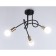 Lamp ceiling in the style of Ambrella Light, Loft, TR80415, 3HE27, black color, gold