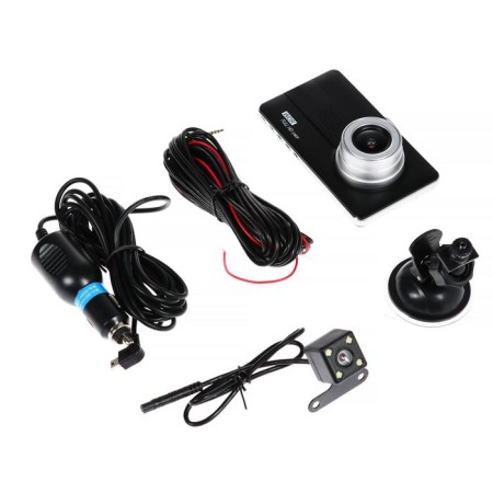 Cartage DVR, 2 cameras, WDR HD 1080P, TFT 4.5, review 120 °-5
