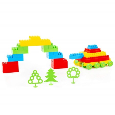 Designer "Builder", 350 parts-2