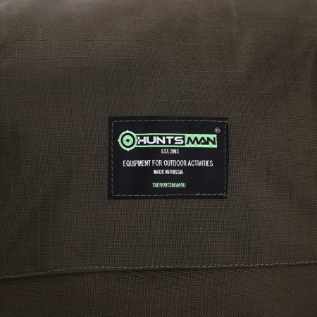 Tourist backpack, 100 l, lightning department, 3 outer pockets, Huntsman, Khaki color-3