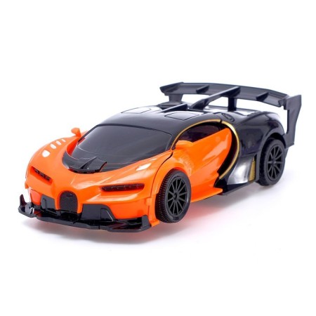 Robot Radio -controlled "Sports", transforms, works from batteries, color mix-18