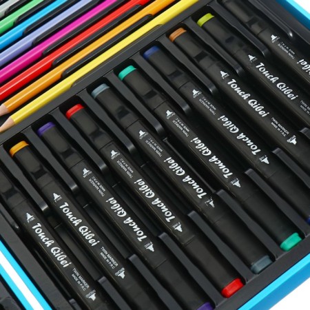 Drawing set, astronaut, blue-7