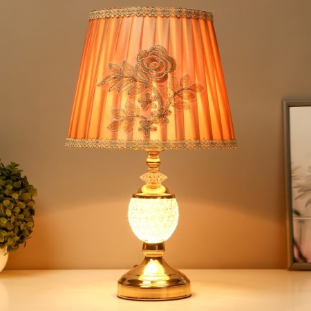 Azalia table lamp 1x40W E27 gold 25x25x40 cm Risalux-1
