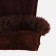 Gloves are female, dimensionless, without insulation, brown color
