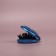 Massage comb “mother -of -pearl butterfly”, folding, with a mirror, 5.5 × 9 cm, color mix