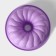 The form for baking the share "German cupcake. Curl ", silicone, d = 20 cm (inside d = 18.5 cm), lilac color