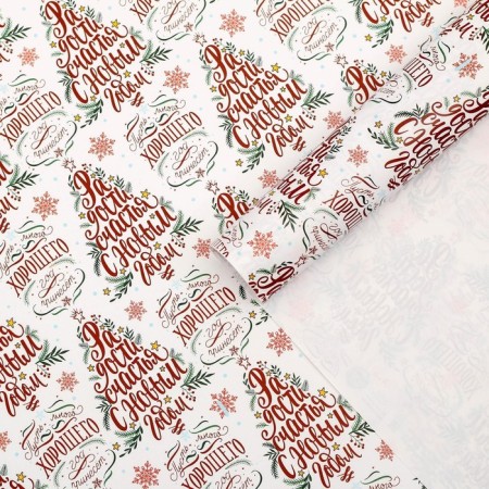 Paper Packe Glossy "Joy in the New Year", 50 x 70 cm, New Year-3