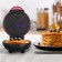 Pancake KitFort KT-1683-2, 550 W, cord 0.7 m, pink color