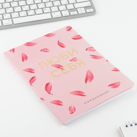 Diary A5+, 100 l. Soft region. SOFT-Tach "Pink"-4