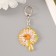 Acryl keychain "Bee on chamomile" 4x4.8 cm