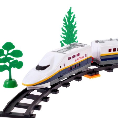 Railway "High -speed electric train", lighting effects, 27 parts-1