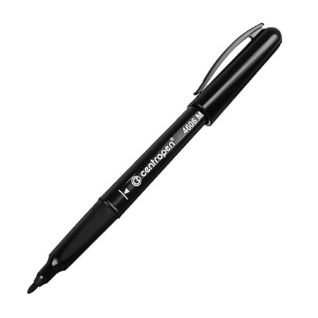 Marker for CD/DVD 2.5 mm Centropen 4606, line 1 mm, black color-1