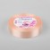 Satin tape, 20 mm × 23 ± 1 m, color cream-pink No. 06