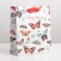 Gift laminated vertical, packaging, "Happiness", MS 18 x 23 x 10 cm