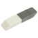 Eraser Combined White-gray Middle Average 60 x 15 x 6 mm (barcode on a piece)