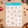 Set of stickers Designing "Sparkling Winter" Holographic Foil, 33.8x24.4cm