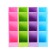 Organizer stand for the office Cascade MIX, 4 departments 9x9x20 cm