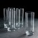 A set of high glass glasses island, 330 ml, 6 pcs