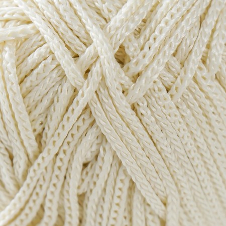 Yarn "Macrame Macrama" 100% polyester 130m/90g (137 dairy)-2