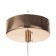 Lamp Bayerlux "Sati" 1xLED 9W gold 15x2x16-200 cm