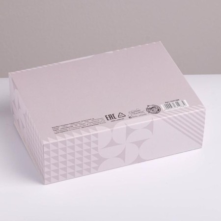 Gift folding box, packaging, "tenderness", 16.5 x 12.5 x 5 cm-1