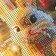 Diamond embroidery with partial filling "Bunny" 15*21, canvas