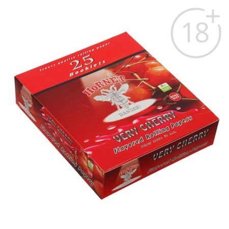 Cigarette paper, aroma "Cherry", 10.7 x 4.2 cm, 25 sheets-2