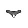 Thongs Open Softline Collection, S/M, (0T-00007779), Black