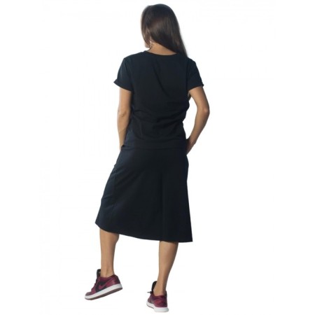 Female suit, size 46, black color-3