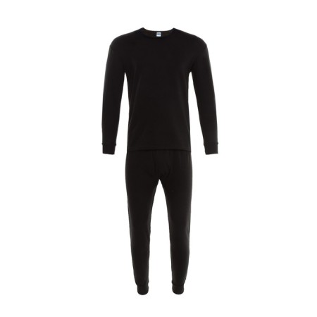 Male thermal underwear (longshit/pants), black color, size 48-6
