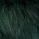 Pompon artificial fur "Emerald green" d = 13 cm