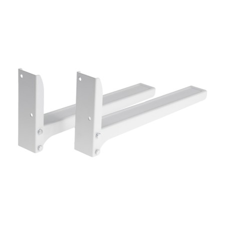 SL-01 bracket, for a microwave, fixed, up to 40 kg, 313 mm, metallic, white-1
